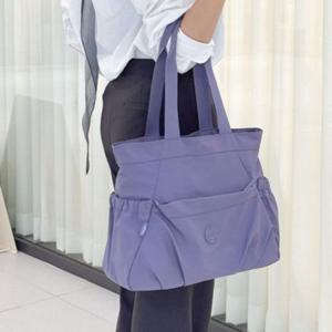 여성 여자 대학생 나일론 데일리 숄더백 토트백 빅백 큰 천 가방 5color