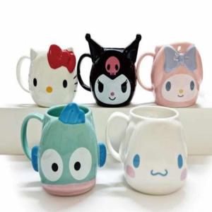 캐릭터 머그컵 390ML 핫초코컵 예쁜머그잔 산리오머그컵 캐릭터머그컵 감성머그컵