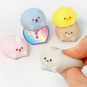 애니멀 랜덤 말랑 모찌 스퀴시 주물럭 말랑이 30개