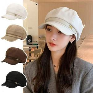 헌팅캡 레더 캐주얼 여성 마도로스 빵모자 데일리