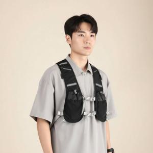 트레킹 조끼형 수납가방 러닝백팩 하이킹 멀티포켓 백팩