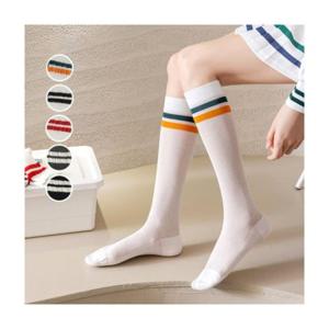 루미나D 1+1 라인 메쉬 니삭스 여름 골프양말 스포츠 무릎 등산 요가