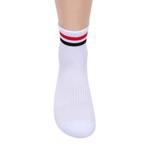 세련된 컬러의 라인 디자인 까스텔바쟉 남성 쿠션압박 중목 양말 SN2401-0015