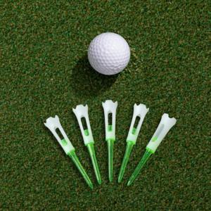 PL 라이프 골프 티 클리어 골프티 25개입(롱롱티 83mm) (그린) No5