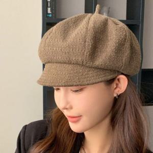 자외선차단 모던 버킷햇 패션모자 여성 트렌디 룩 팔각모 뉴스보이캡 원픽