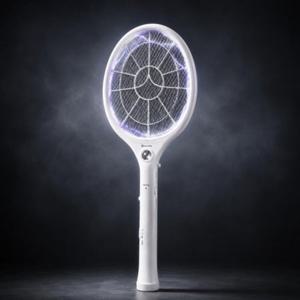 콘센트 직접 충전식 캠핑 야외 벌레 퇴치 전기 모기채