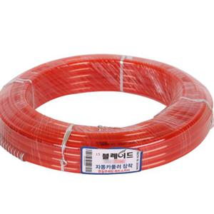 블레이드 연질 우레탄 호스 10mm x 20M (레드스카이) 자동카플러 장착 / 에어 타카 콤프레셔