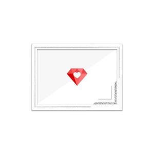 60x90 고급형 보석십자수 패브릭형 액자 [그레이스 화이트] (아크릴 보호필름-스티커판 포함)