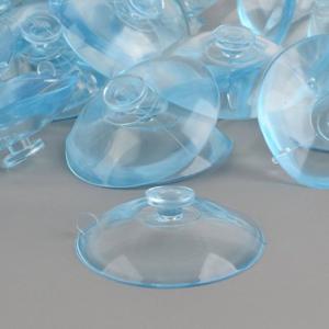 진공판 원형 투명 거울 흡착 45mm 견고한 흡착고무 고정 250개입 유리면 벽부착