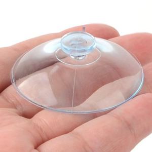 진공판 원형 투명 벽부착 45mm 거울 유리면 흡착 250개입 견고한 고정 흡착고무