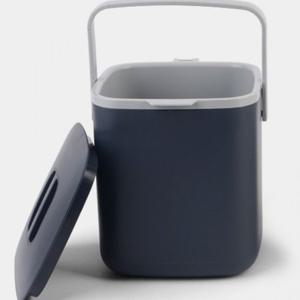 음식물 쓰레기통 5L 분리수거 냄새차단 손잡이 주방 음식물쓰레기통 밀폐 뚜껑