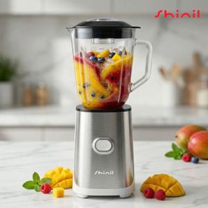 신일AR100JA/1000ML 유리컵 믹서기 소형믹서기 과일 쥬서 유리 미니 분쇄기 4중칼날