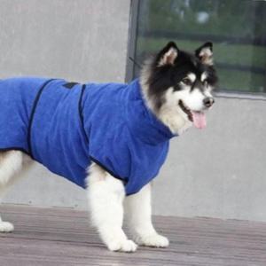강아지 클린 펫 목욕타월 고양이 가운 수건 타올 극세사 M