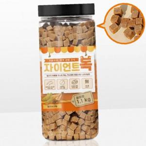 강아지 가수분해 이지 한입 져키 황태 강황 1.1kg 1P 영양