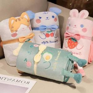 소프트 블랭킷 견고한 85x85 1P 리클라인 이불 독서실 워밍