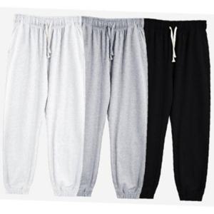 남성 밴딩 간편 무지 조거 팬츠 2XL 1P 트레이닝 면바지