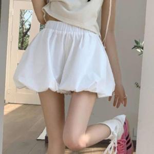 여성 벌룬 안정 밴딩 숏팬츠 1P 캐주얼 호박 반바지 패션