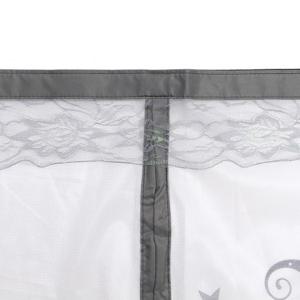 사슴 문 모기장 90x210cm 그레이 방충망