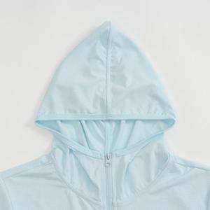여성 자외선차단 후드집업 M 스카이 쿨링점퍼