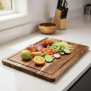 아카시아 원목 도마 대형 주방 조리대 플레이팅 50x35