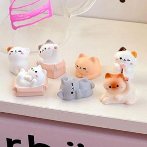 랜덤 집냥이 고양이 피규어 미니어쳐 24개입 1박스