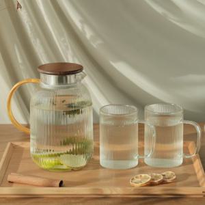 대용량 물병 1.8L 컵 440ml 2p 세트 냉장고 물통 휴대용 텀블러