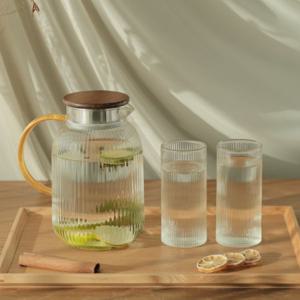 대용량 냉장고 물통 1.8L 컵 320ml 2p 세트 주방 식탁 물병 구성
