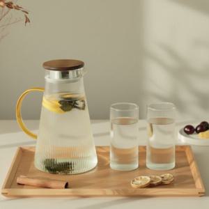 대용량 물병 1.8L 컵 320ml 2p 세트 냉장고 보관 물통 식탁 물컵