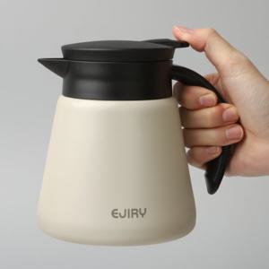원터치 보온 보냉 테이블팟 스테인리스 미니 주전자 600ml