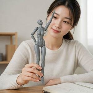 인체 드로잉 모델 인형 미술 연습 동작 스케치 모형 피규어 소품