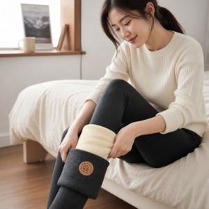 겨울 기모 레깅스 팬츠 여성 융털 바지 밴딩 트레이닝복 내복 이너웨어 가을 봄