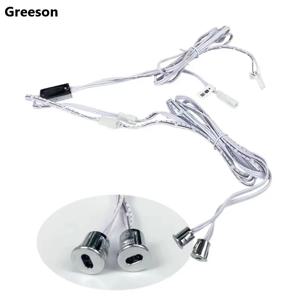 12V 24V 5A LED 조명 컨트롤러 옷장 와인 캐비닛 이중 도어 유도 스위치에 대 한 적외선 장애물 근접 센서
