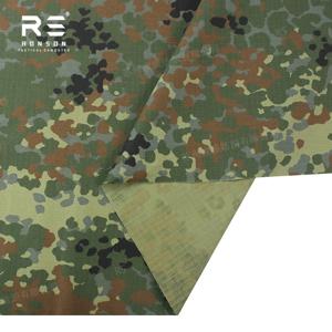 핫세일 FLECKTARN 50% 나일론 50% 면 혼방 원단 카모플라주 NYCO5050 전술 원단 유니폼용 재고 있음