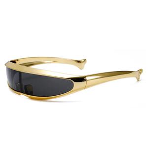 펑크 레트로 기능성 바람 레이저 선글라스 외계인 멋진 선글라스 자외선 방지 선글라스 사이클링/거리 사진 선글라스