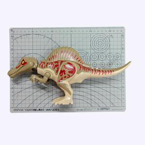 중국어 DIY 쥬라기 공룡 Spinosaurus Quetzalcoatlus 공기 미션 빌딩 블록 교육 장난감 어린이 선물 용품