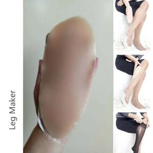 점착식 종아리 패드, 알레르기 방지 부드러운 실리콘 종아리 교정기, 굴곡진 또는 얇은 날씬한 다리용 젤 교정기, 피부 친화적