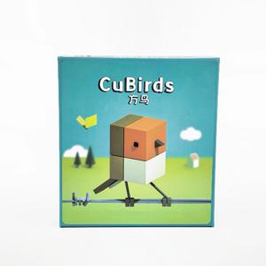 인기 게임 CuBirds 보드 게임 - 가족과 친구들에게 완벽한 간단하고 재미있는 게임을 즐겨보세요 가족 게임 20분