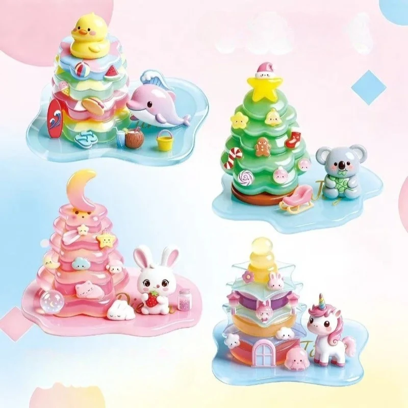3D 크리스탈 퍼피 스티커 DIY 스크랩북킹 귀여운 만화 동물 릴리프 스티커 어린이 공예품 학용품 선물 장식