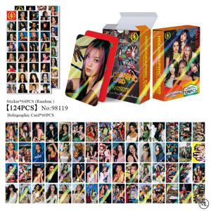 92개/세트 Kpop 아이돌 KATSEYE 새 앨범 BEAUTIFULCHAOS 로모 카드 라라 다니엘라 HD 프린트 포토카드 스티커 마논 메간 팬 선물
