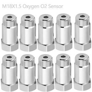 20-1PCS M18X1.5 산소 O2 센서 연장기 O2 산소 센서 스페이서 자동차 CEL 해결 체크 엔진 라이트 제거 어댑터 컨버터