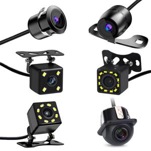 자동차 후면보기 카메라 야간 투시경 자동 주차 카메라 IP68 방수 CCD LED 자동 백업 모니터 170 학위 HD 이미지