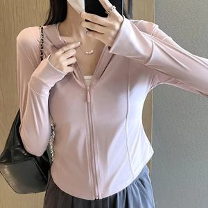 S-2XL Hing 스포츠 코트 여성용 후드티, 고스 맨투맨 자외선 보호 의류, 시원하고 통기성, 신제품