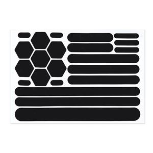 1 세트 헬멧 경고 반사 스티커 야간 안전 운전 액세서리 형광 장식 스티커 자전거 모토 자동차 데칼
