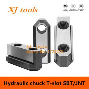 유압식 T 슬롯 SBT 5 6 8 CNC 선반 척 턱, 내부 구멍 가공 거치대 보링 절삭 공구, 중공 T 너트 블록