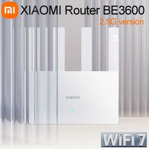 XIAOMI 라우터 BE3600 2.5G 버전 WIFI7 2.4/5GHz 듀얼 주파수 160MHz 3570Mbps Qualcomm 쿼드 코어 듀얼 WAN LAN 메시 네트워크