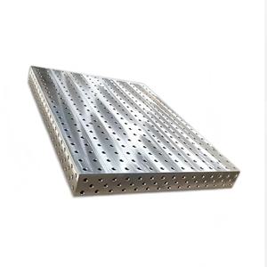신형 1000mm*2000mm 3D 스틸 용접 테이블, 조절 가능한 지그 및 고정구 포함 금속 3D 용접 테이블