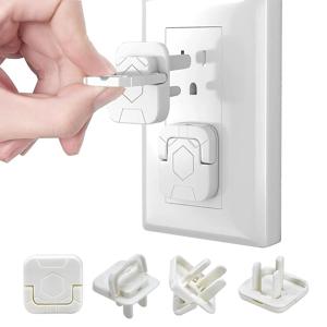 1-20Pc 베이비 프루프 콘센트 커버 어린이 안전 플러그 보호기 재사용 가능한 소켓 캡 어린이 보호용 전기 콘센트 플러그 커버