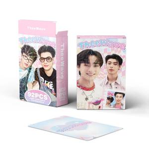 TheeWave IceParis TheeThanapat Lomo 카드 60개 포토카드 32개 스티커 태국 배우 엽서 팬 컬렉션 선물