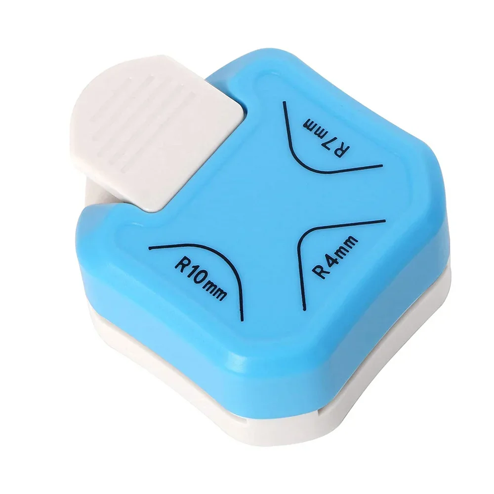 3-in-1 코너 커터 라운더 금속 플라스틱 디자인 스크랩북 카드 공예용 종이 4mm/7mm/10mm