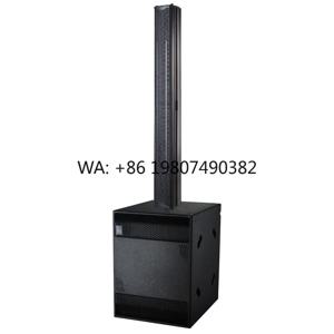 650W 8*4.5인치 네오 컬럼 스피커와 2000W 클래스 D 18인치 액티브 서브우퍼가 포함된 전문가용 DJ 프로 오디오 사운드 시스템